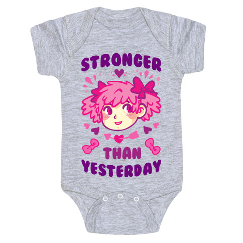 Stronger Than Yesterday Baby One-Piece