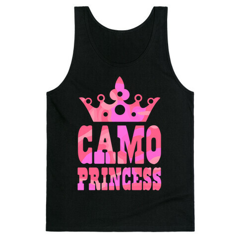 Camo Princess Tank Top