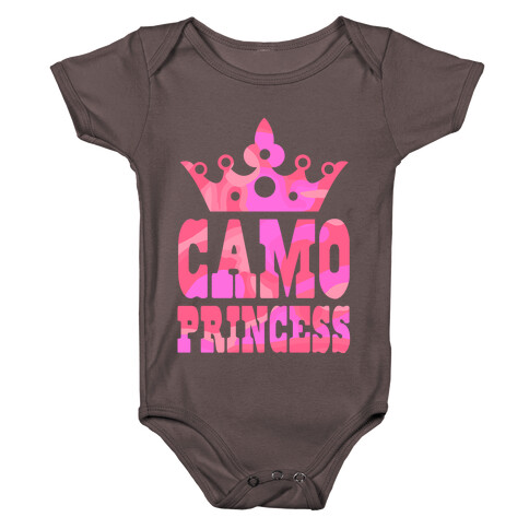 Camo Princess Baby One-Piece