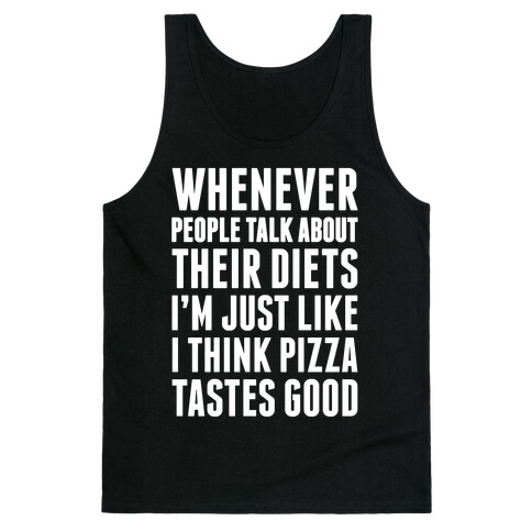Pizza Diet Tank Top