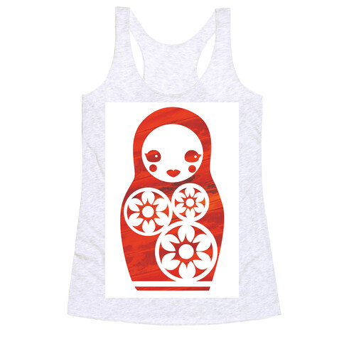 Matryoshka Doll Racerback Tank Top