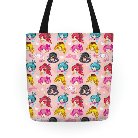 Puella Magi Madoka Pattern Tote