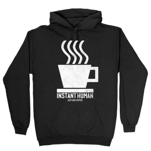 Instant Human Pattern Hooded Sweatshirt