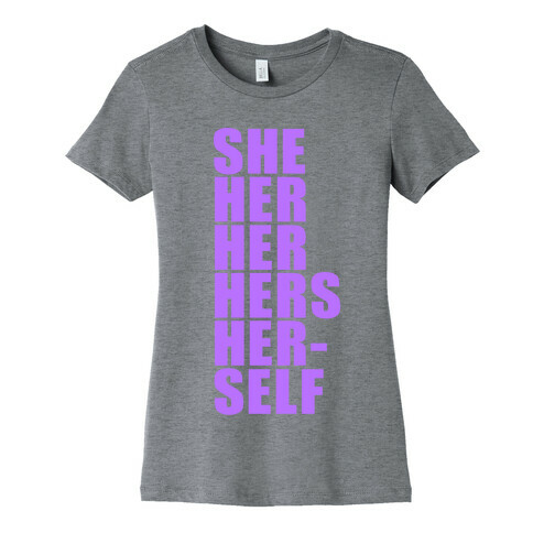 Gender Pronoun Guide Womens T-Shirt