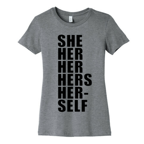 Gender Pronoun Guide Womens T-Shirt