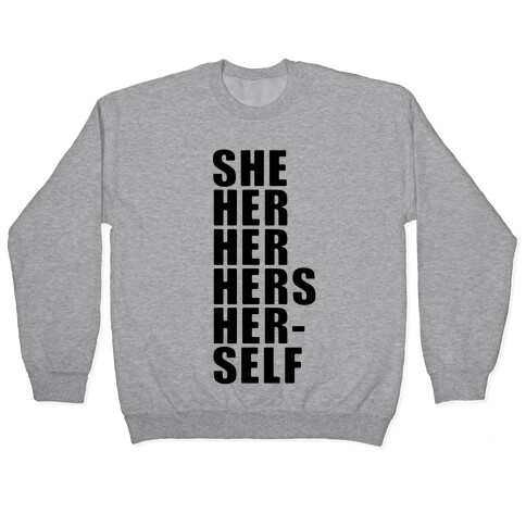 Gender Pronoun Guide Pullover