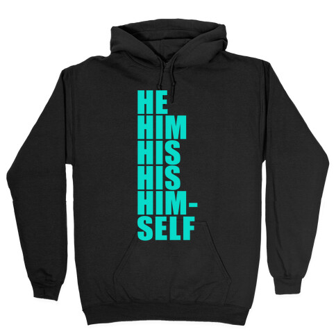 Gender Pronoun Guide Hooded Sweatshirt