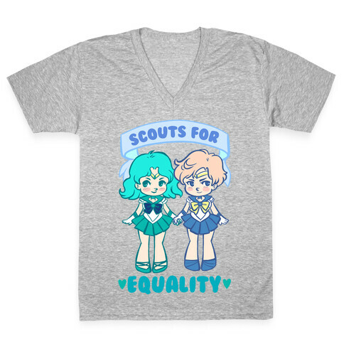 Scouts For Equality V-Neck Tee Shirt