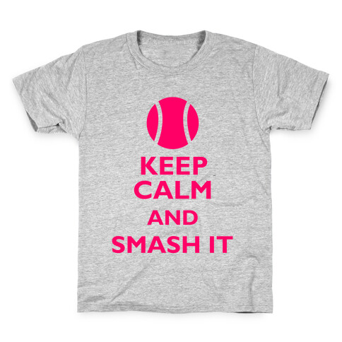 Keep Calm And Smash It Kids T-Shirt