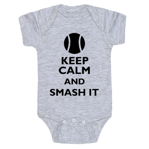 Keep Calm And Smash It Baby One-Piece