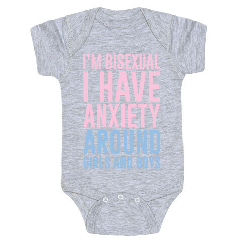 Bisexual Anxiety Baby One-Piece