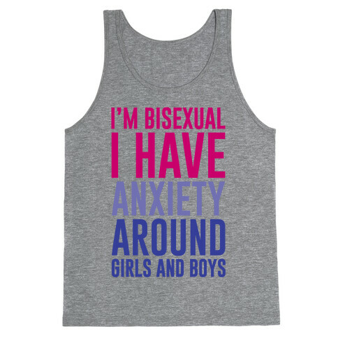 Bisexual Anxiety Tank Top