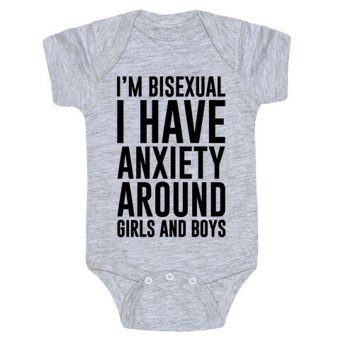 Bisexual Anxiety Baby One-Piece