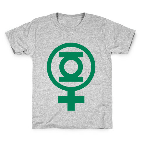 Green Lantern Feminist Kids T-Shirt