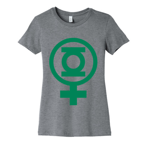 Green Lantern Feminist Womens T-Shirt