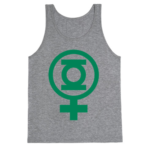Green Lantern Feminist Tank Top