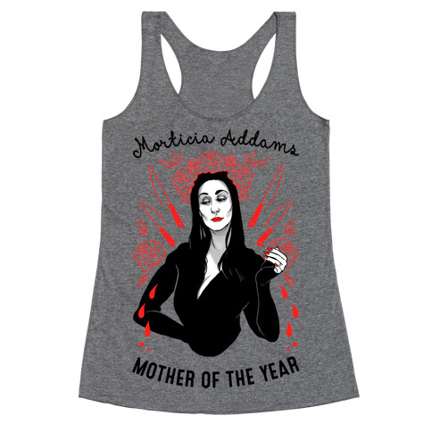 Morticia Addams Mother of the Year Racerback Tank Top