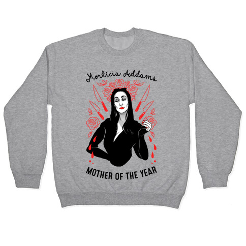 Morticia Addams Mother of the Year Pullover