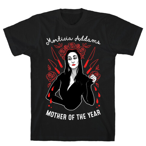 Morticia Addams Mother of the Year T-Shirt