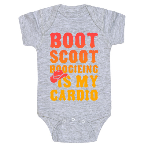 Boot Scoot Boogieing is My Cardio Baby One-Piece