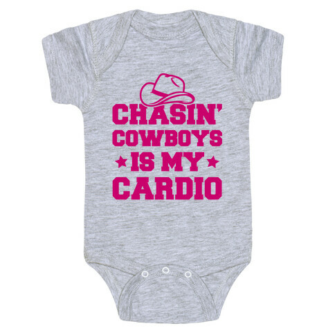 Chasin' Cowboys Is My Cardio Baby One-Piece