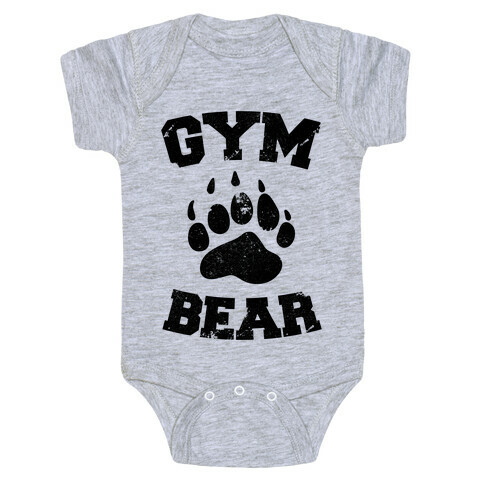 Gym Bear Baby One-Piece