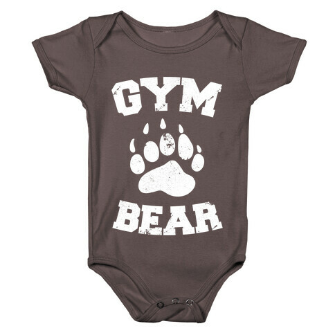 Gym Bear Baby One-Piece