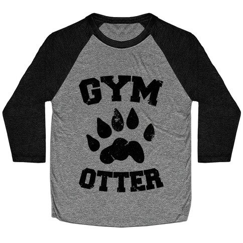 Gym Otter Baseball Tee