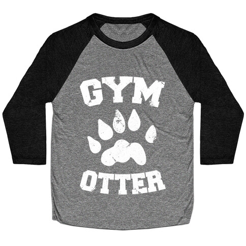 Gym Otter Baseball Tee