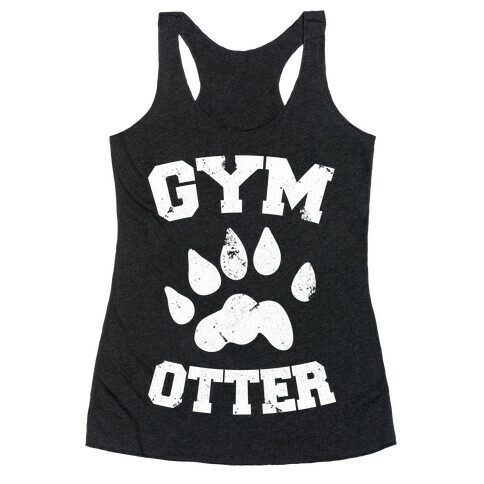 Gym Otter Racerback Tank Top