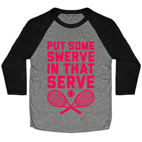 Puts Some Swerve In That Serve Baseball Tee
