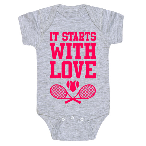 It Starts With Love Baby One-Piece