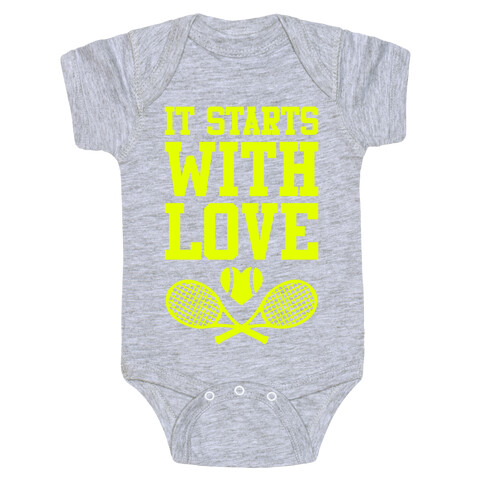 It Starts With Love Baby One-Piece