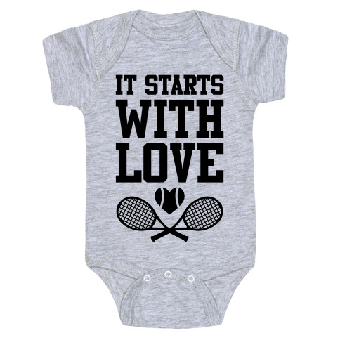 It Starts With Love Baby One-Piece