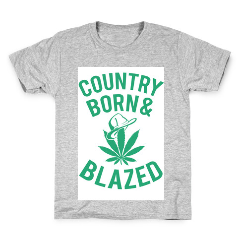 Country Born & Blazed Kids T-Shirt