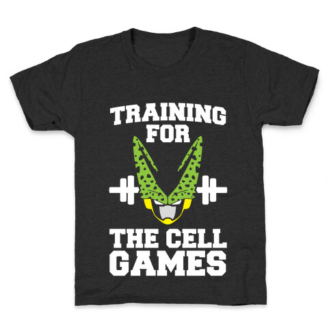 Training for the Cell Games Kids T-Shirt