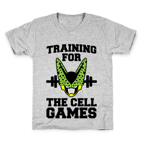 Training for the Cell Games Kids T-Shirt