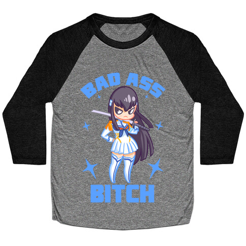 Bad Ass Bitch Baseball Tee