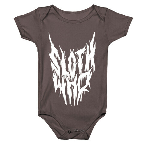 Sloth Who (Metal) Baby One-Piece