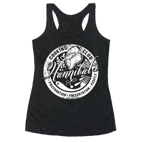 Hannibal's Cooking Club Racerback Tank Top