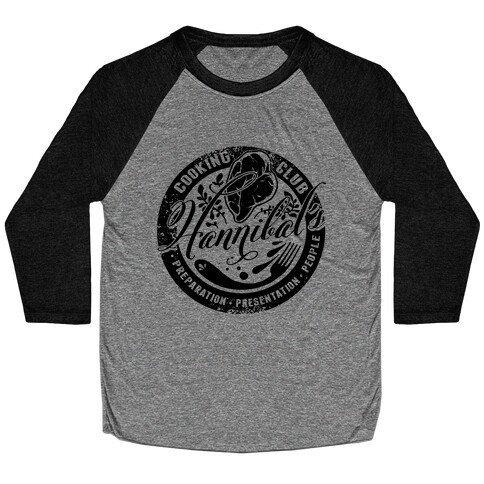 Hannibal's Cooking Club Baseball Tee