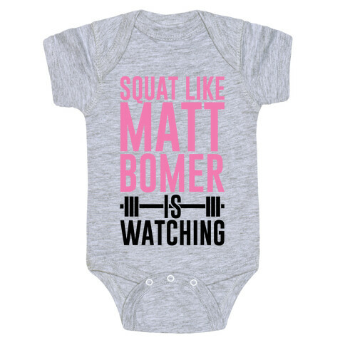 Squat Like Matt Bomer Is Watching Baby One-Piece
