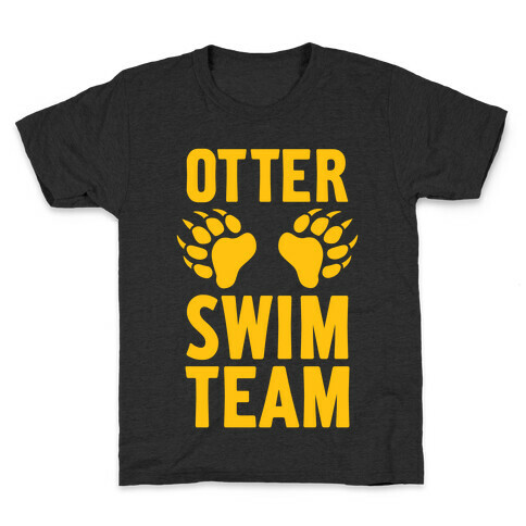 Otter Swim Team Kids T-Shirt