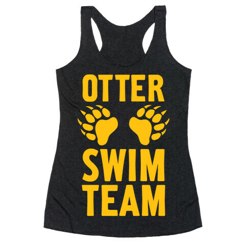 Otter Swim Team Racerback Tank Top