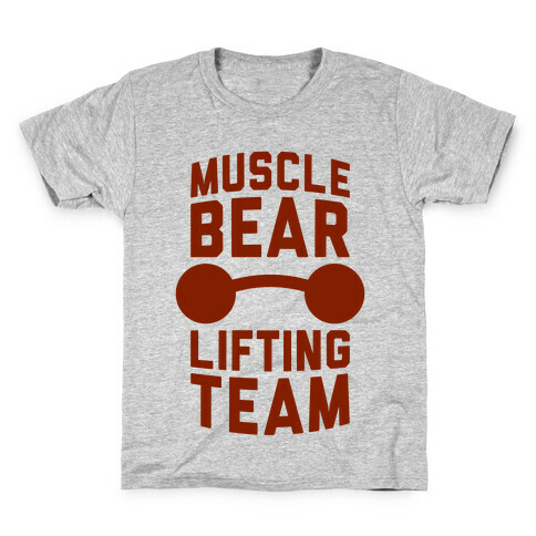 Musclebear Lifting Team Kids T-Shirt