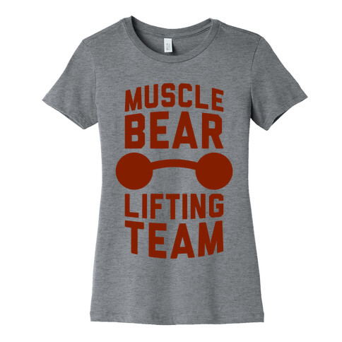 Musclebear Lifting Team Womens T-Shirt
