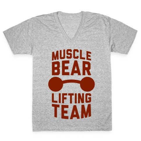 Musclebear Lifting Team V-Neck Tee Shirt