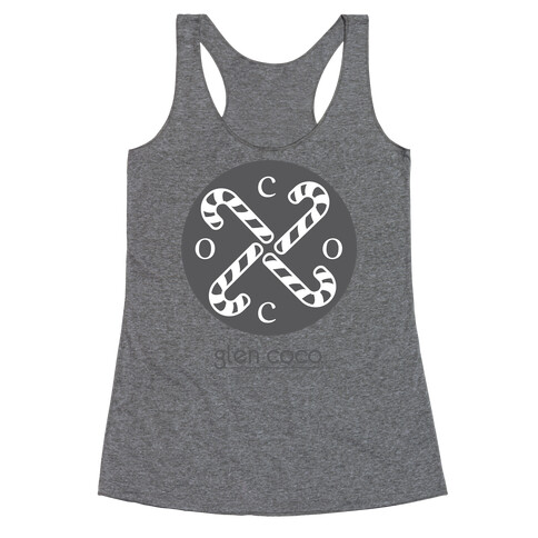 Hipster Coco Logo Racerback Tank Top