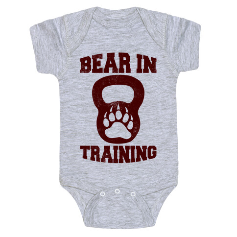 Bear In Training Baby One-Piece