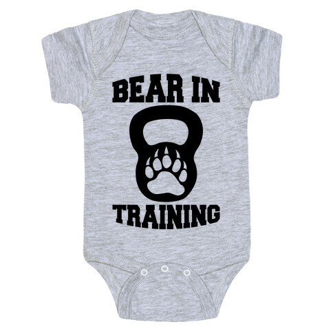 Bear In Training Baby One-Piece